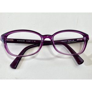 Womens Coach  Designer Eyeglass Frames Purple Gradient Glasses HC6067 Z 5289